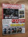 Motorrad 17/2007 Suzuki B-King,Aprilia NA 850 Mana, Aprilia RS 1000 V4, Kawasaki 1400 GTR, Gebrauchtberatung: Suzuki SV 650/S,