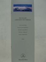 Mercedes Benz E-Klasse W210 Lacke & Polster September 1998