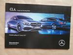 Mercedes Benz CLA Coupé & Shooting Brake 9.Januar 2017