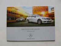 Mercedes Benz Preisliste C-Klasse BR204 Limousine Juli 2007