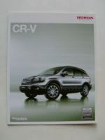 Honda Preisliste CR-V März 2009 NEU