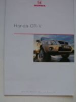 Honda CR-V Prospekt Juli 1999