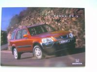 Honda CR-V Prospekt Englisch UK September 1998