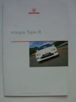 Honda Integra Type-R Prospekt Januar 1998 +Preisliste
