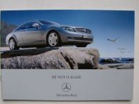 Mercedes Benz CL-Klasse BR216 Juni 2006 Prospekt