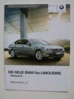 BMW Preisliste 5er Limousine F10 März 2010