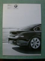 BMW Preisliste 6er Coupe E63 2004