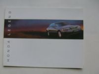 Honda Legend Belgien Prospekt September 1996