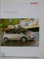 Honda Jazz Prospekt April 2003 NEU