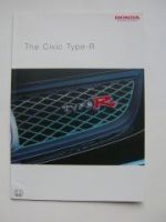 Honda Civic Type-R Prospekt Englisch Rechtslenker November 2003