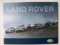 Land Rover Gesamtprogramm Prospekt Dezember 2009