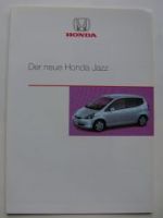 Honda Jazz Prospekt Vorabinformation NEU