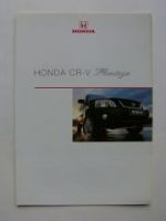 Honda CR-V Prestige Prospekt Februar 2001 NEU