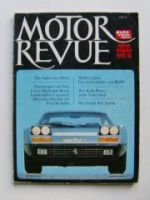 Motor Revue 1975/76 Mercedes 450SEL 6.9 W116, Countach