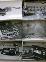 BMW Pressebilder 520i 525i 24V-Motor 1990 E34