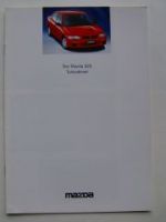 Mazda 323 Turbodiesel Prospekt April 1995 BA