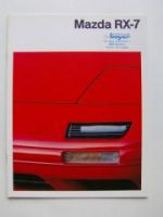 Mazda RX-7 Prospekt Januar 1991