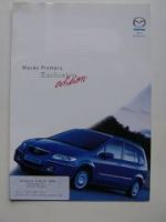 Mazda Premacy Exclusive Edition Prospekt September 2000