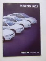 Mazda 323F P C S Prospekt Februar 1997 NEU BA