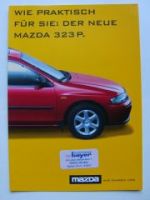Mazda 323 P Prospekt Januar 1997 NEU BA