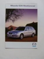 Mazda 626 Stationcar Prospekt Dänemark März 2000 NEU