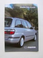 Mazda 626 Kombi Prospekt August 1998 NEU