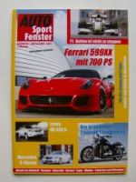 Auto Sport Fenster 6+7/2009 Ferrari 599XX, Lexus RX450h, BR221