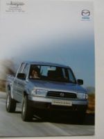 Mazda B-Series Prospekt Februar 2002 NEU