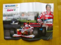 Williams Formel 1 Alex Zanardi Poster Castrol