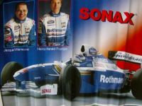Rothmans Sonax Formel 1 Poster Villeneuve Frentzen