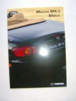 Mazda MX-5 Magic Prospekt Juni 1999 NEU NB