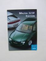 Mazda 323F Edition Prospekt +Preisliste April 1998 NEU BJ