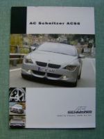 AC Schnitzer Prospekt ACS6 E63 Coupe E64 Cabrio