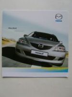 Mazda 6 Impression Prospekt Juni 2004 NEU