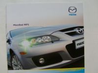 Mazda 6 MPS Prospekt September 2005 NEU