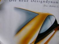 Opel Astra Coupé Poster NEU