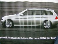 BMW 3er Touring E91 Original Poster 2005 NEU