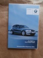 BMW Schauraumfilme 9/2004 1er Reihe E87 E90 E60 E61 E63 E65 X5 X3 M Modelle