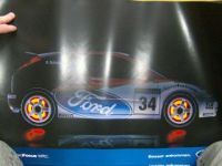 Ford Focus WRC Original Poster Großformat 42x58cm