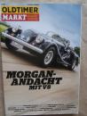 Oldtimer Markt 7/2016 Morgan Plus 8,Abarth 1000SP,Glas Isar T700,LuAS 969M,BMW K75,Maserati Karif,