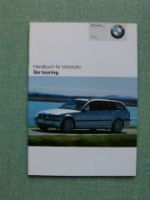 BMW Handbuch für Verkäufer 3er Touring E46 2002 +Allrad