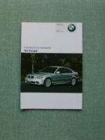 BMW Handbuch für Verkäufer 3er Coupe E46 2004 +M3