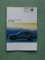 BMW Handbuch für Verkäufer 3er Coupe E46 2002+M3 +SMG2