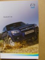 Mazda BT-50 Prospekt Dezember 2006 NEU