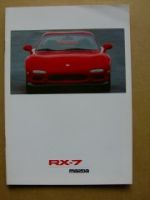 Mazda RX-7 Prospekt Juli 1993 Rarität