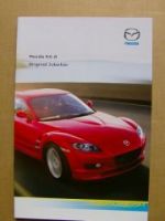 Mazda RX-8 Original Zubehör Prospekt Februar 2008