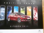 Citroen Positive Power 2011 Kalender C-Zero,C4,C6,DS4,Berlingo,C-Crosser,