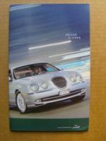 Jaguar S-Type Prospekt Schweiz 2002 NEU