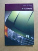 Land Rover Range Rover Farben und Polster 1997 Prospekt