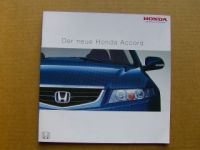 Honda Accord Prospekt Vorabinformation Oktober 2002